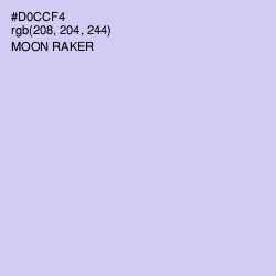 #D0CCF4 - Moon Raker Color Image