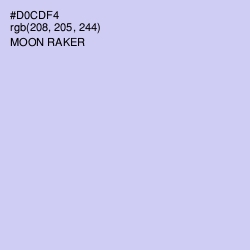 #D0CDF4 - Moon Raker Color Image