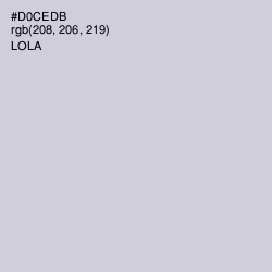 #D0CEDB - Lola Color Image