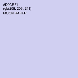 #D0CEF1 - Moon Raker Color Image