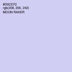 #D0CEF2 - Moon Raker Color Image