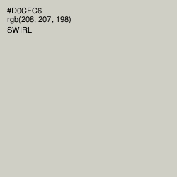 #D0CFC6 - Swirl Color Image