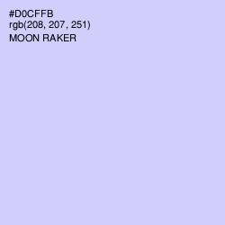 #D0CFFB - Moon Raker Color Image