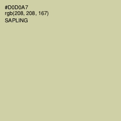 #D0D0A7 - Sapling Color Image