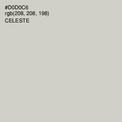 #D0D0C6 - Celeste Color Image