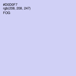 #D0D0F7 - Fog Color Image