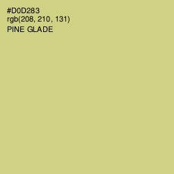 #D0D283 - Pine Glade Color Image
