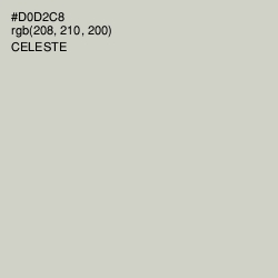 #D0D2C8 - Celeste Color Image