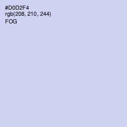 #D0D2F4 - Fog Color Image