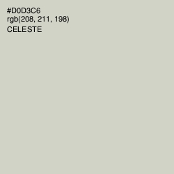 #D0D3C6 - Celeste Color Image