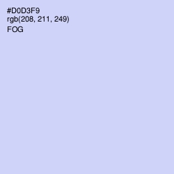 #D0D3F9 - Fog Color Image