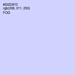 #D0D3FD - Fog Color Image