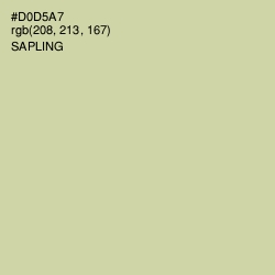 #D0D5A7 - Sapling Color Image