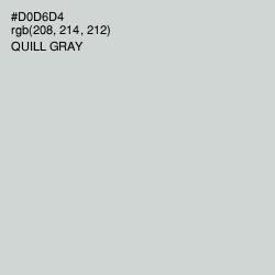 #D0D6D4 - Quill Gray Color Image