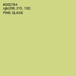 #D0D784 - Pine Glade Color Image