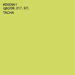 #D0D961 - Tacha Color Image