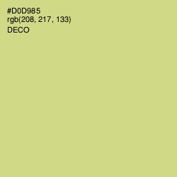 #D0D985 - Deco Color Image
