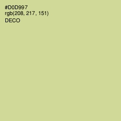 #D0D997 - Deco Color Image