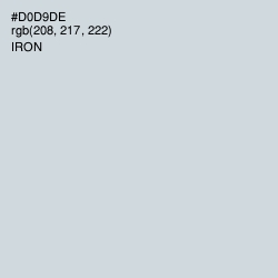 #D0D9DE - Iron Color Image