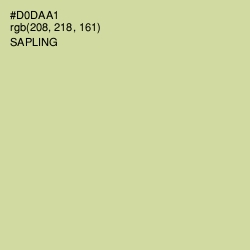 #D0DAA1 - Sapling Color Image