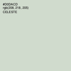 #D0DACD - Celeste Color Image