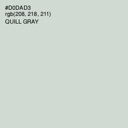 #D0DAD3 - Quill Gray Color Image