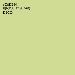 #D0DB94 - Deco Color Image