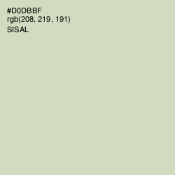 #D0DBBF - Sisal Color Image