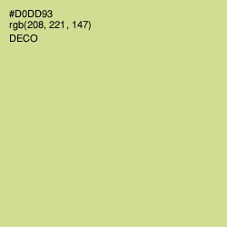 #D0DD93 - Deco Color Image