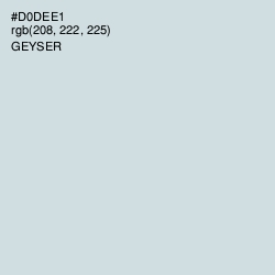 #D0DEE1 - Geyser Color Image