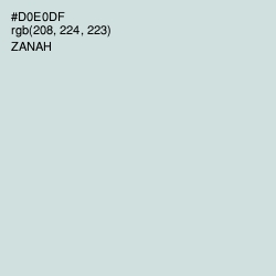 #D0E0DF - Zanah Color Image