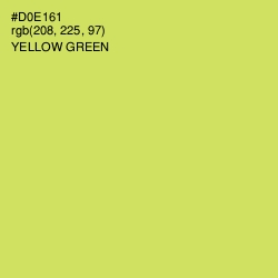 #D0E161 - Yellow Green Color Image