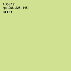 #D0E191 - Deco Color Image