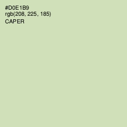 #D0E1B9 - Caper Color Image