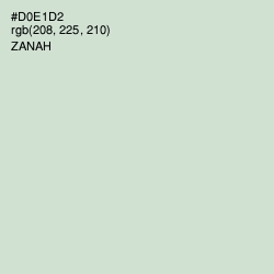 #D0E1D2 - Zanah Color Image
