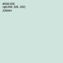 #D0E4DE - Zanah Color Image