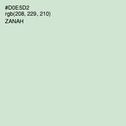 #D0E5D2 - Zanah Color Image