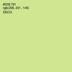 #D0E791 - Deco Color Image