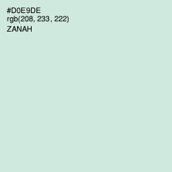 #D0E9DE - Zanah Color Image