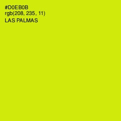 #D0EB0B - Las Palmas Color Image