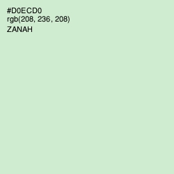 #D0ECD0 - Zanah Color Image