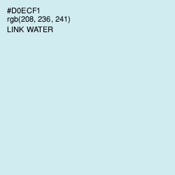 #D0ECF1 - Link Water Color Image