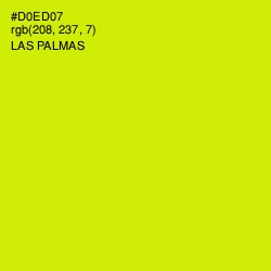 #D0ED07 - Las Palmas Color Image