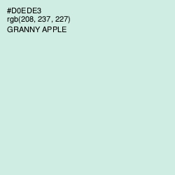 #D0EDE3 - Granny Apple Color Image