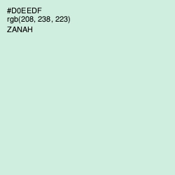 #D0EEDF - Zanah Color Image