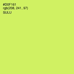 #D0F161 - Sulu Color Image