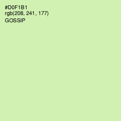 #D0F1B1 - Gossip Color Image