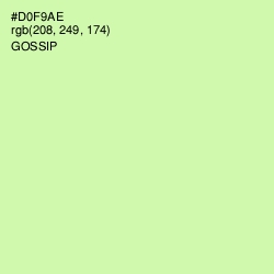 #D0F9AE - Gossip Color Image