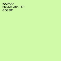 #D0FAA7 - Gossip Color Image
