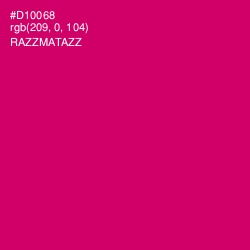 #D10068 - Razzmatazz Color Image